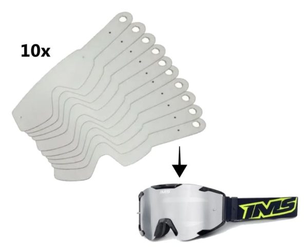 3720I LAMINAS TEAR-OFF - PACOTE C 10 PCS - MOD. IMS ARMY