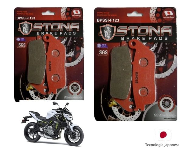 Stona ...Sint F123 dois discos - - KAWASAKI Z 650 ABS 650 17-