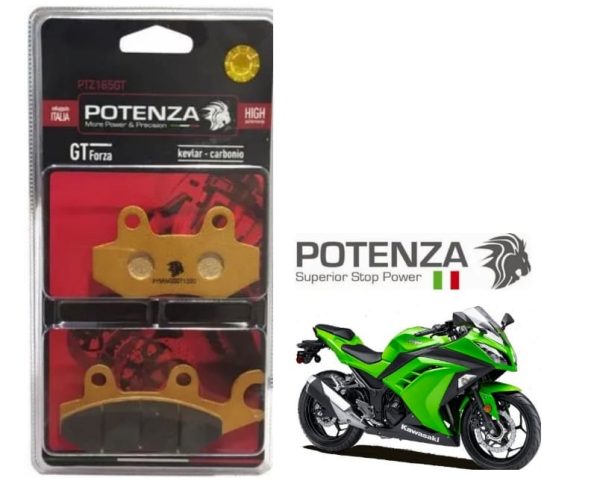 Ptz165gt - - ninja 300 dianteira