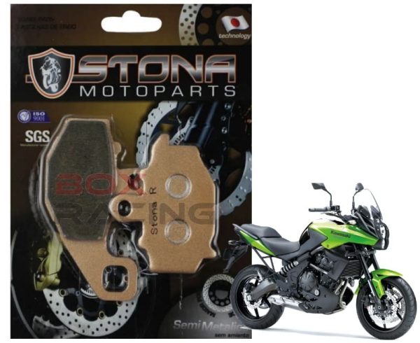 Pastilha Freio Traseira Stona SM Kawasaki Versys 650 06 14 Box Racing