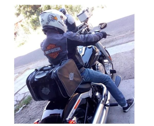 500- Mala Traseira para Custom HD.. - - -