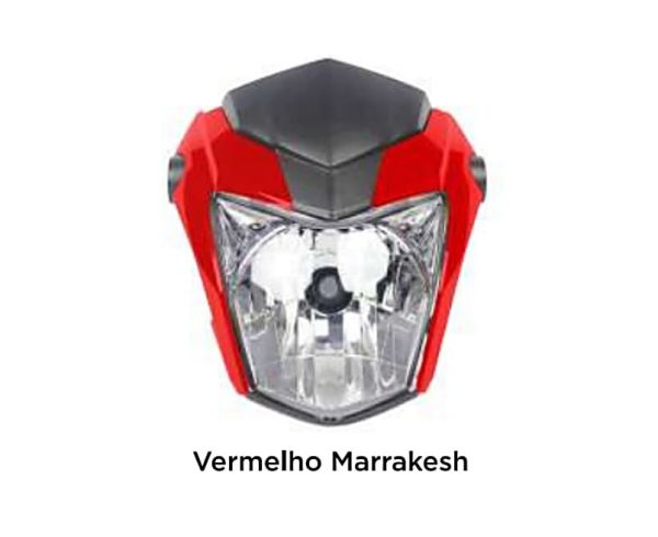 WC786.0110 - Titan 160 EX 2016 à 2021 - Vermelho Marrakesh Perolizado