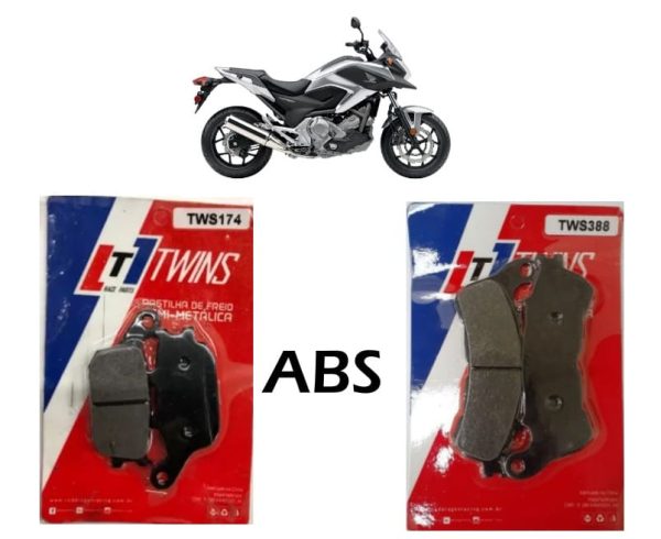 NC 700X com ABS 2012 à 2015