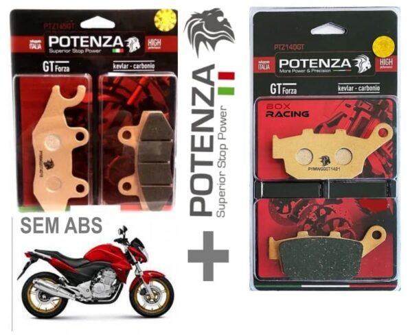 CB 300 SEM ABS - PTZ165GT + PTZ140GT