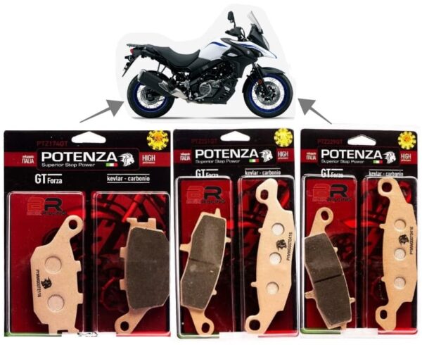 DL 650 VStrom de 2004 até 2021 (COM E SEM ABS)