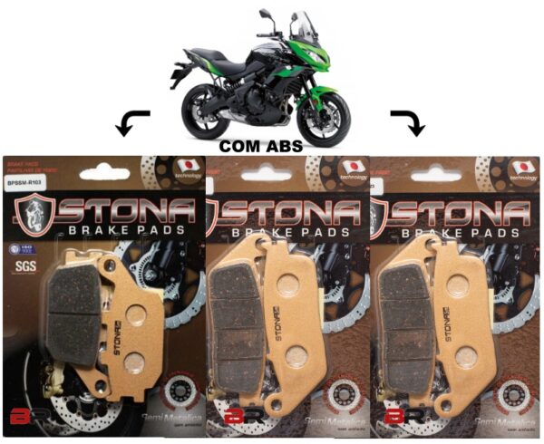 F123+R103 - KLE 650 Versys ABS de 2016 até 2023 COM ABS