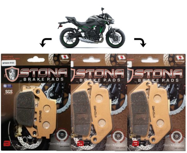 F123+R103 - Z650 COM OU SEM ABS 2017 até 2022