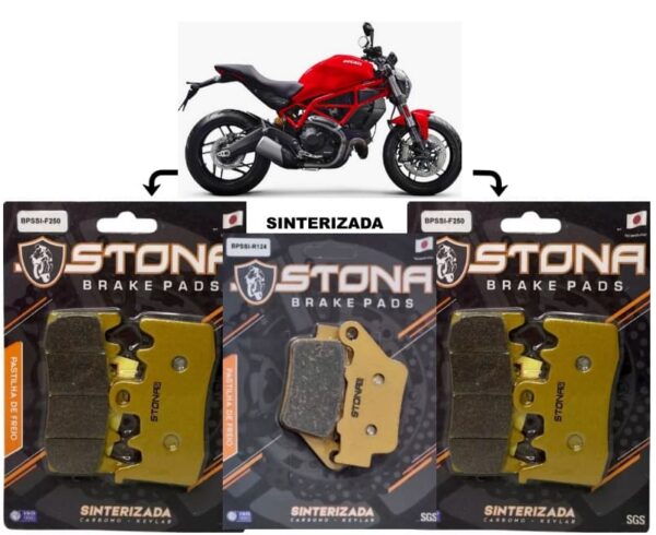 F250+R124 - Ducati 797 Monster 2017 até 2021